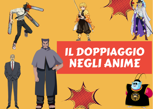 Il doppiaggio negli anime