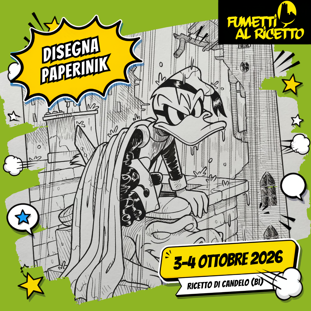 Disegnare Paperinik! Laboratorio