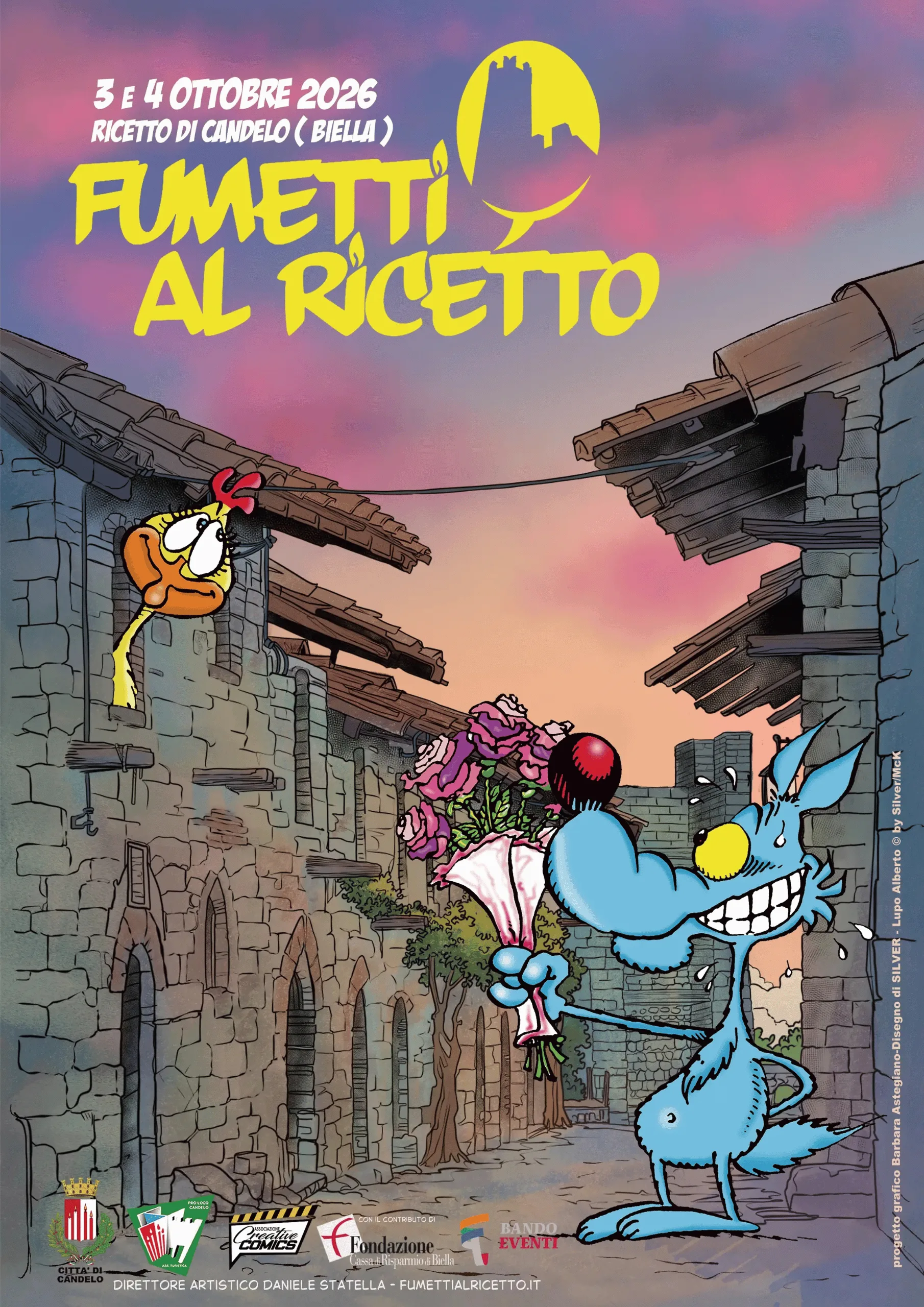 Locandina Fumetti al Ricetto 2026